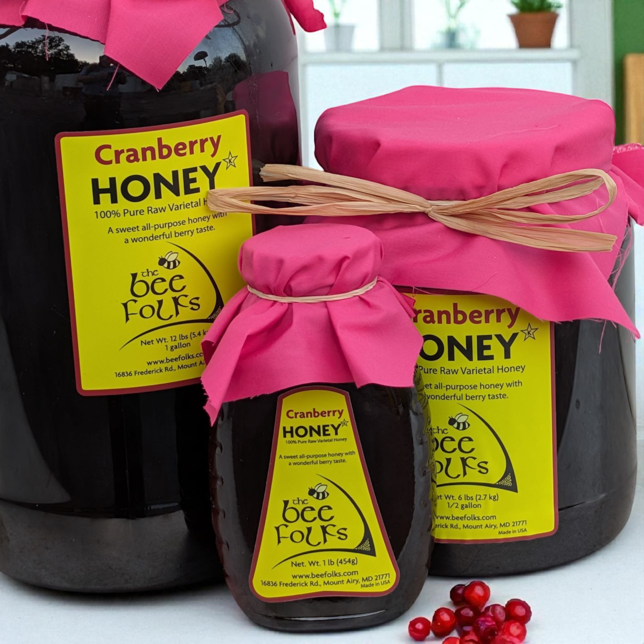 Cranberry Honey | The Bee Folks